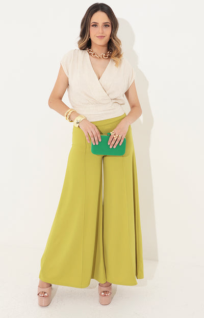 Pantalón verde limón - PANTALON Boutiquemirel 